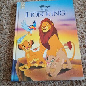 Disney The Lion King hardcover children's book